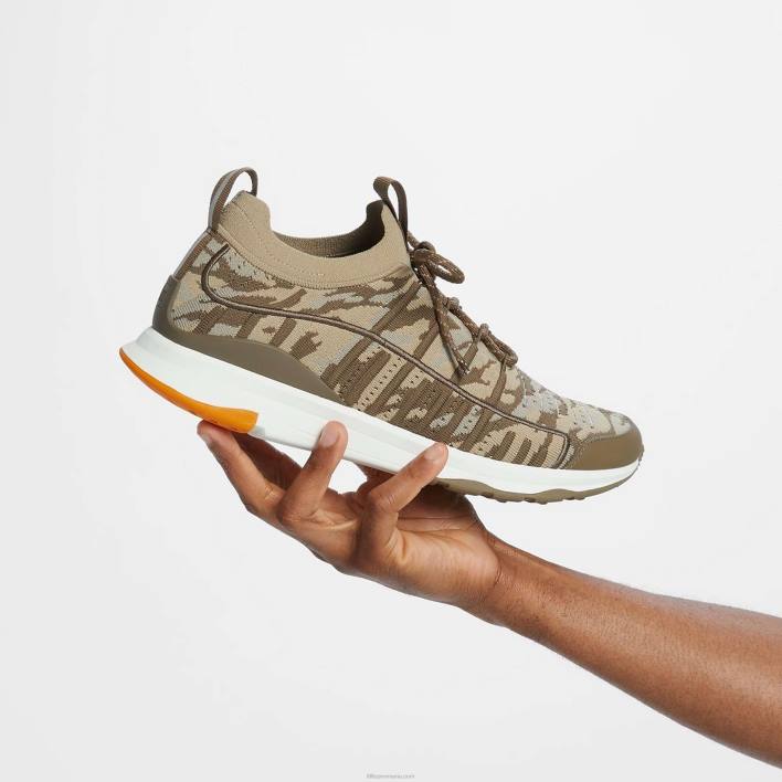 bărbați 8T84T357 cu muşchi pantofi sport tricot camo vitamin ff e01 Fitflop