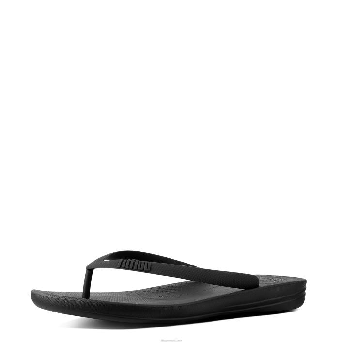 bărbați 8T84T203 negru iqushion șlapi ergonomici Fitflop