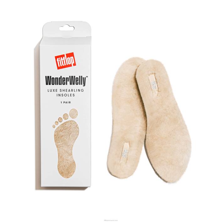 femei 8T84T306 cremă branțuri wonderwelly lux din shearling-1 pereche Fitflop