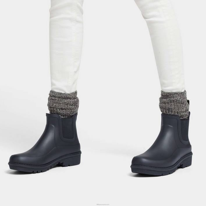 femei 8T84T304 marina de la miezul nopții cizme de ploaie minunate chelsea Fitflop