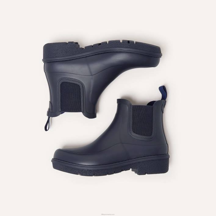 femei 8T84T304 marina de la miezul nopții cizme de ploaie minunate chelsea Fitflop