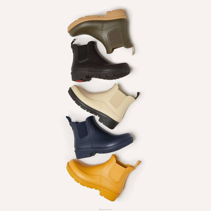 femei 8T84T304 marina de la miezul nopții cizme de ploaie minunate chelsea Fitflop