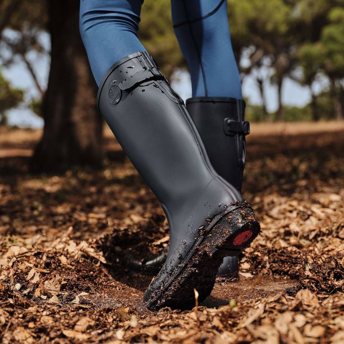 femei 8T84T315 marina de la miezul nopții cizme wellington foarte înalte Fitflop