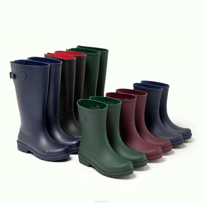 femei 8T84T315 marina de la miezul nopții cizme wellington foarte înalte Fitflop