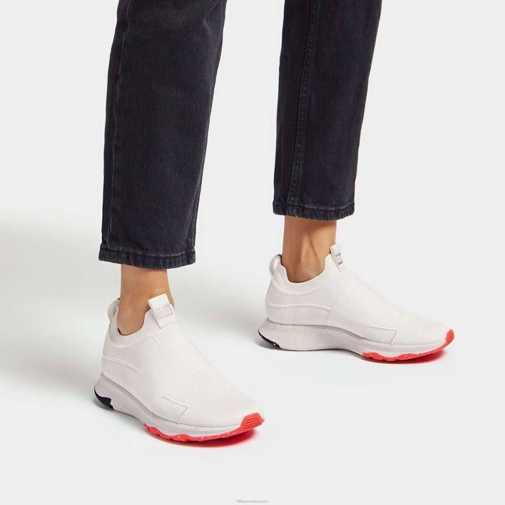 femei 8T84T234 amestec alb urban pantofi sport elastic tricot vitamin ff e01 Fitflop