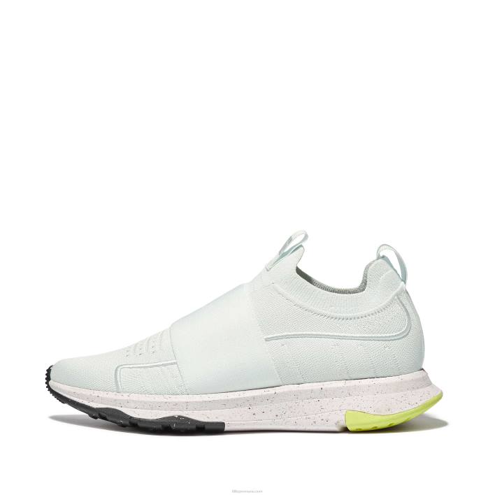 femei 8T84T236 albastru spuma de mare pantofi sport elastic tricot vitamin ff e01 Fitflop