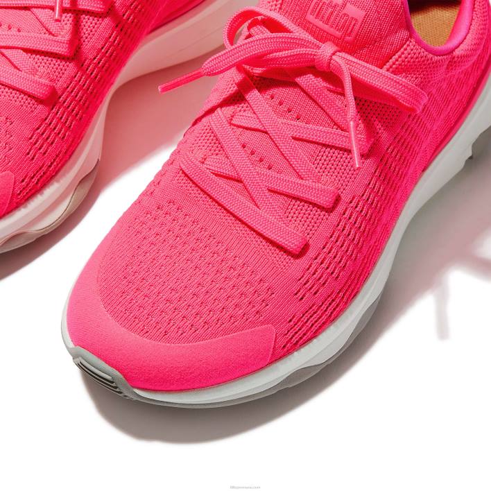 femei 8T84T241 roz pop Antrenori sport din tricot reflectorizant vitamin ffx neon Fitflop