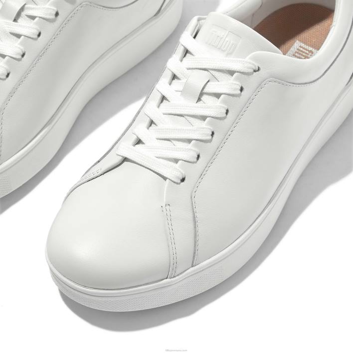 femei 8T84T247 alb urban pantofi sport din piele de raliu Fitflop