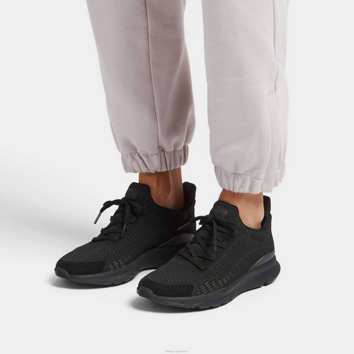 femei 8T84T253 tot negru Antrenori sport vitamin ffx tricot Fitflop