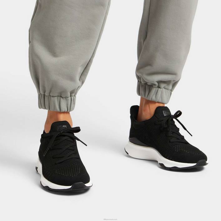femei 8T84T254 amestec negru Antrenori sport vitamin ffx tricot Fitflop