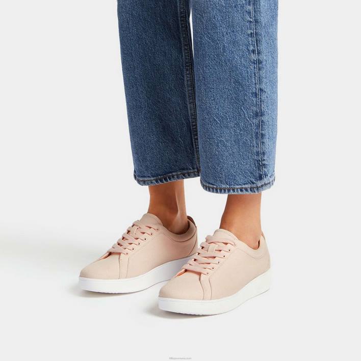 femei 8T84T271 spuma de trandafiri antrenori din pânză de raliu Fitflop