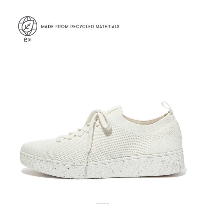 femei 8T84T275 cremă pantofi sport multi-tricot rally e01 Fitflop