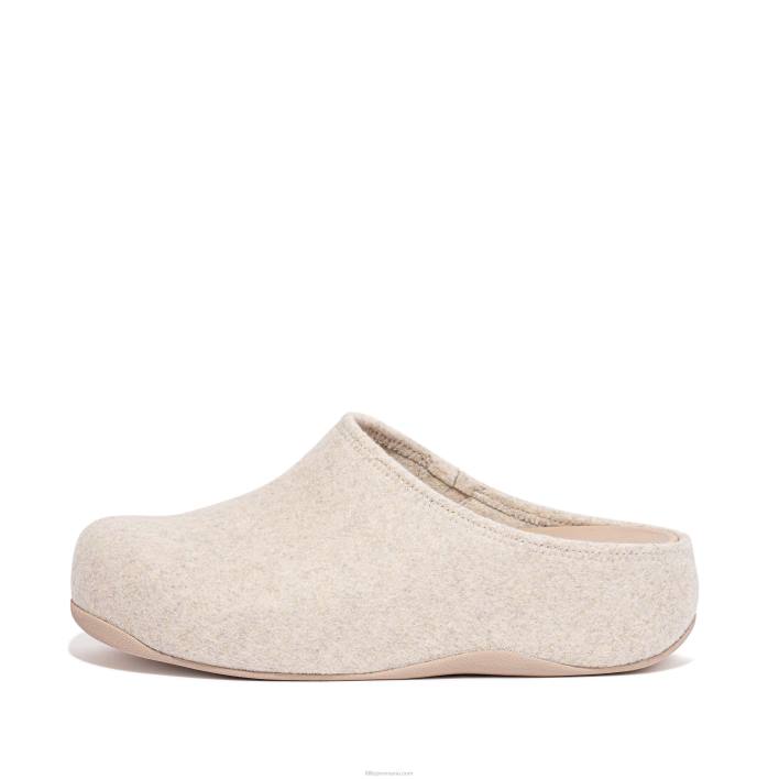 femei 8T84T321 fildeş shuv cushy felt clog papuci Fitflop