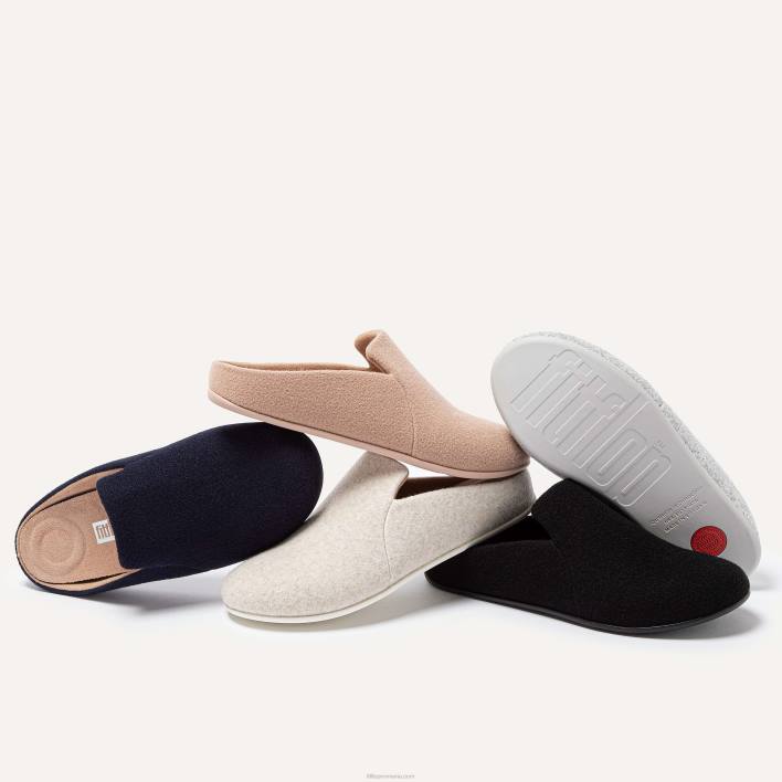 femei 8T84T325 tot negru chrissie ii haus papuci Fitflop