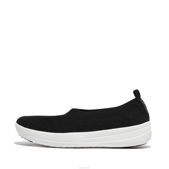 femei 8T84T291 negru pompe de balet uberknit Fitflop