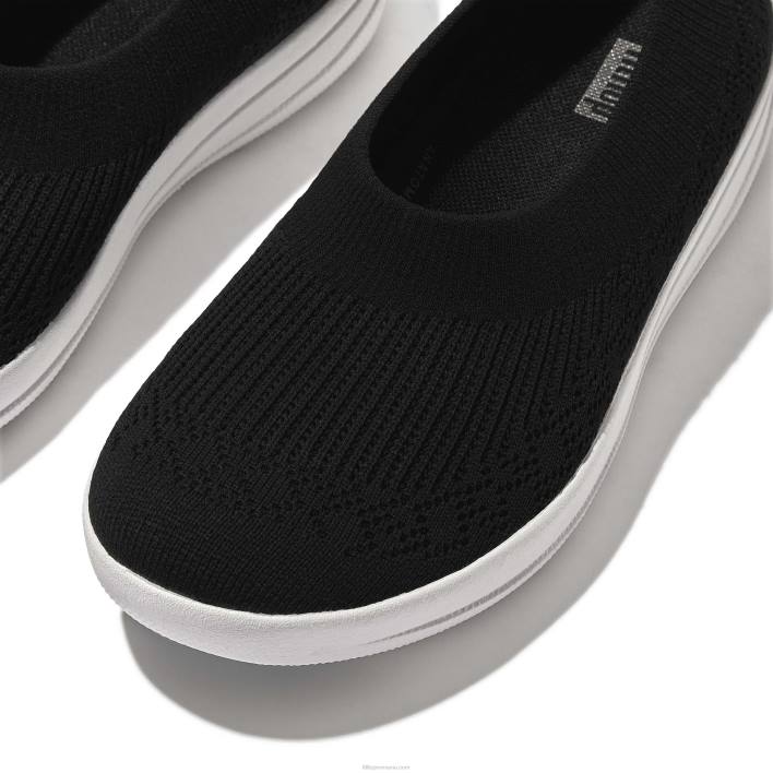 femei 8T84T291 negru pompe de balet uberknit Fitflop