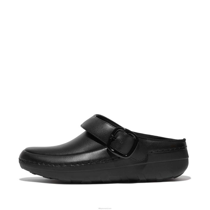 femei 8T84T338 negru saboți din piele gogh pro superlight Fitflop