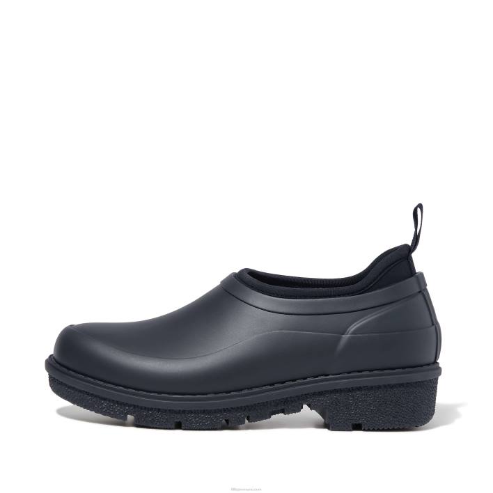 femei 8T84T341 marina de la miezul nopții Wonderclog saboti impermeabili din cauciuc Fitflop