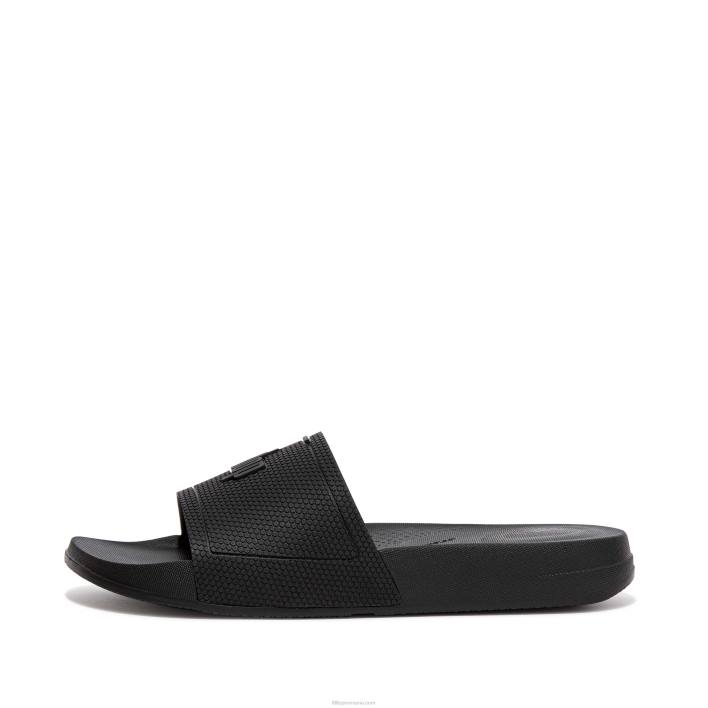 femei 8T84T179 tot negru tobogane de piscină iqushion Fitflop