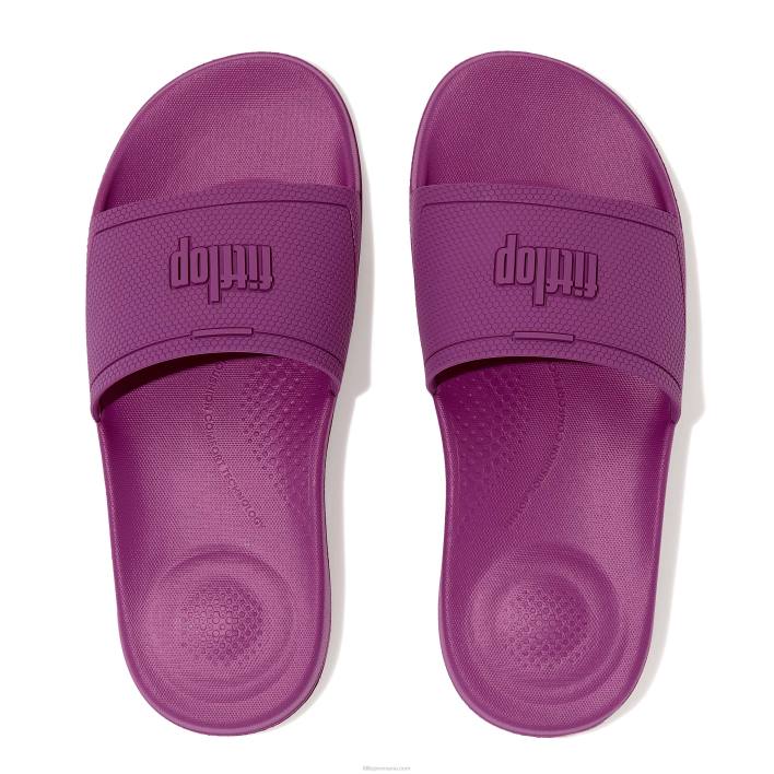 femei 8T84T182 miami violet tobogane de piscină iqushion Fitflop