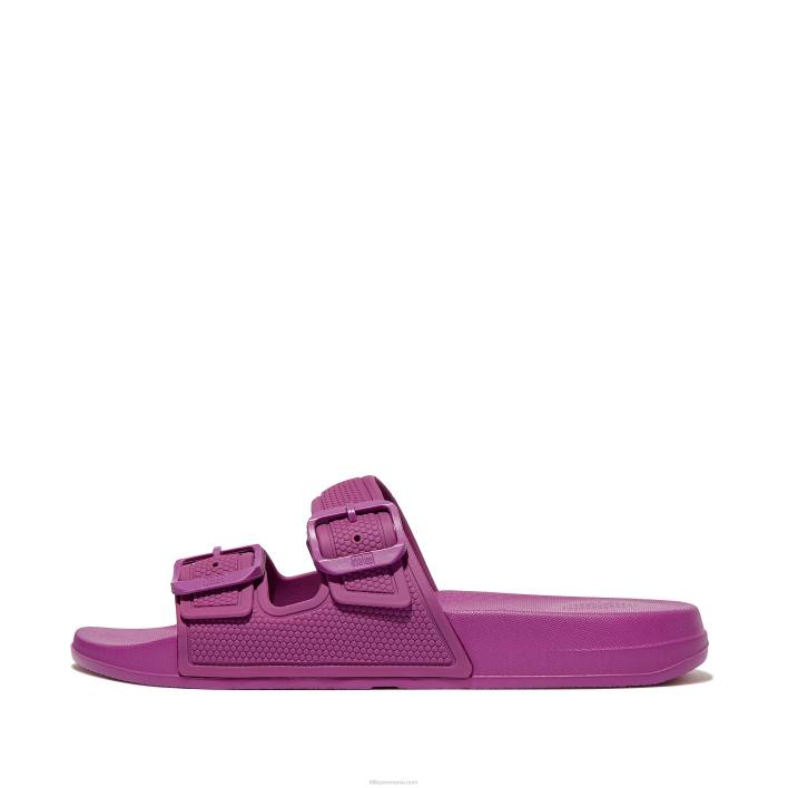 femei 8T84T91 miami violet glisiere cu cataramă iqushion cu două bare Fitflop