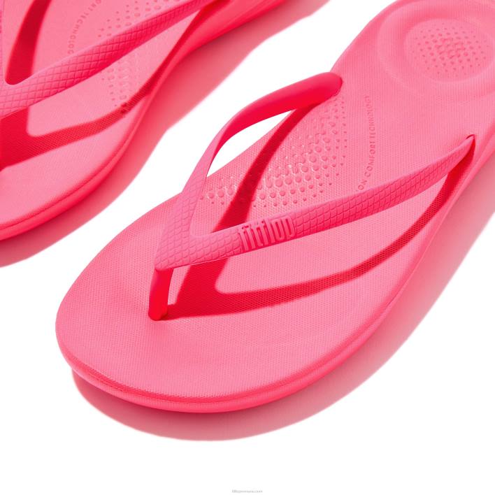 femei 8T84T20 roz pop iqushion șlapi ergonomici Fitflop