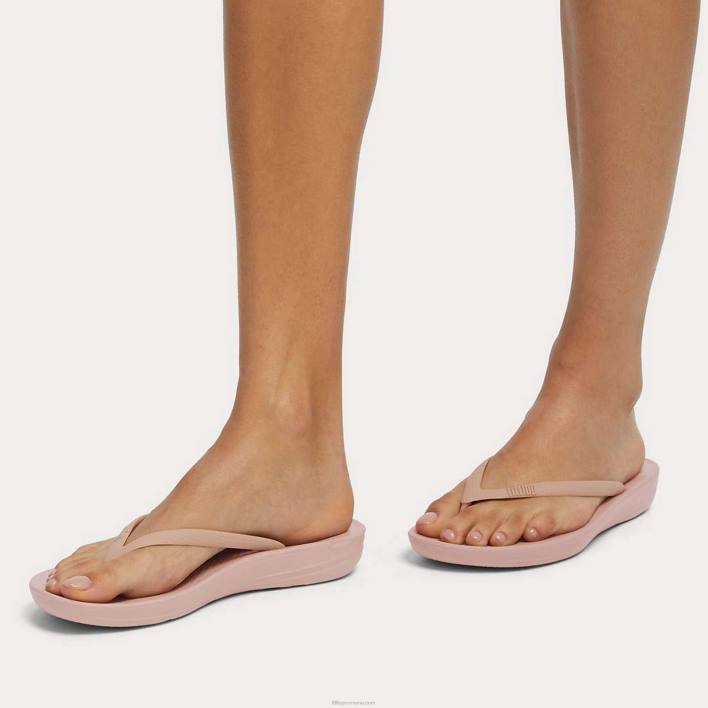 femei 8T84T32 lustruit bej iqushion șlapi ergonomici Fitflop
