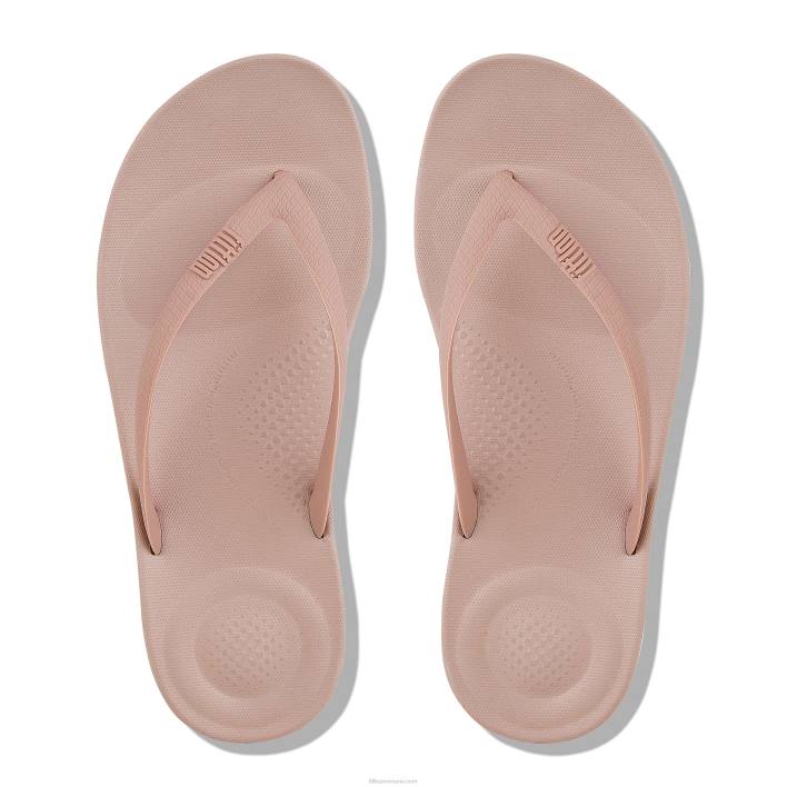 femei 8T84T32 lustruit bej iqushion șlapi ergonomici Fitflop